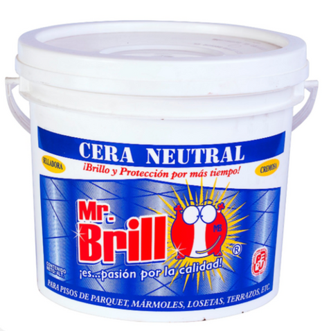Cera en Pasta Blanca - Mr Brillo Peru