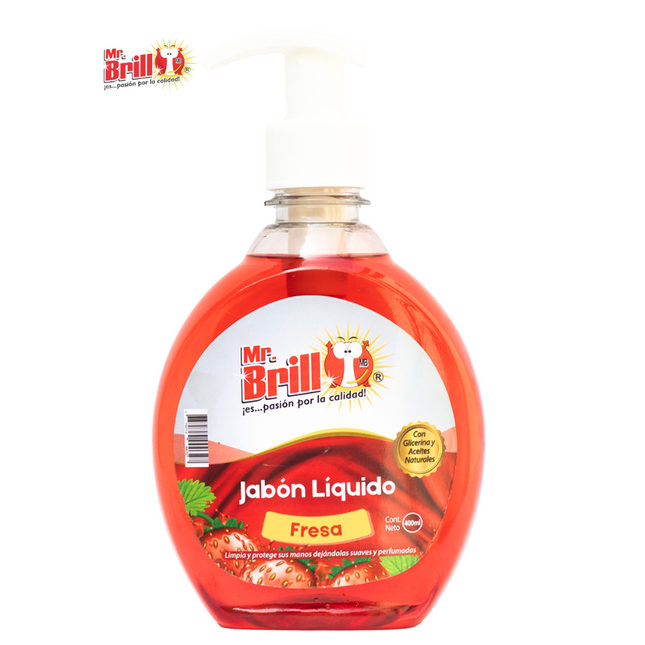 Jabón Liquido Fresa - Mr Brillo Peru