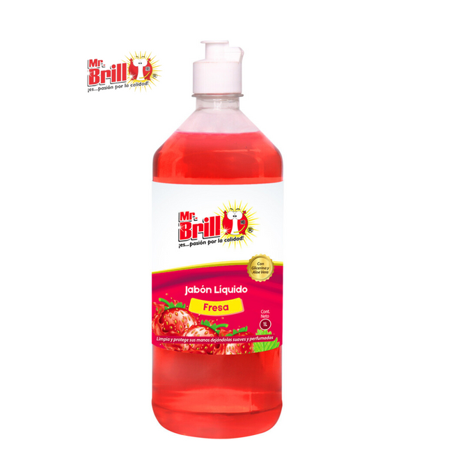 Jabón Liquido Fresa - Mr Brillo Peru