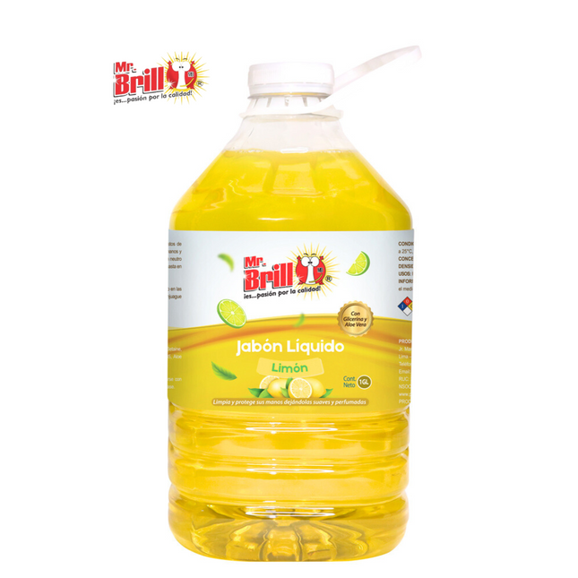 Jabón Liquido Limón - Mr Brillo Peru