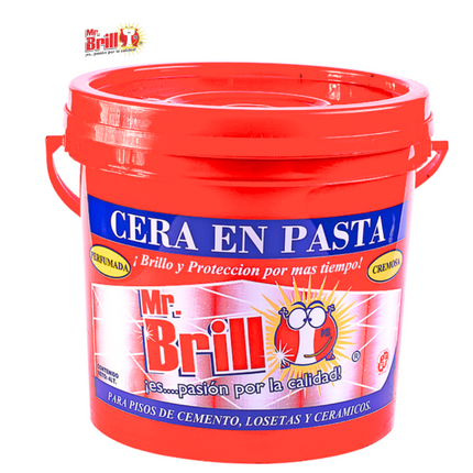 Cera en Pasta Roja - Mr Brillo Peru