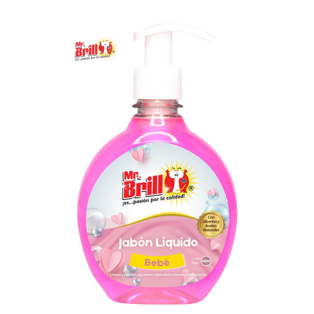Jabón Liquido Bebé - Mr Brillo Peru