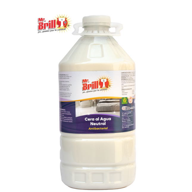 Cera al agua neutral - Mr Brillo Peru