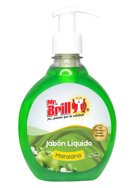 Jabón Liquido Manzana - Mr Brillo Peru