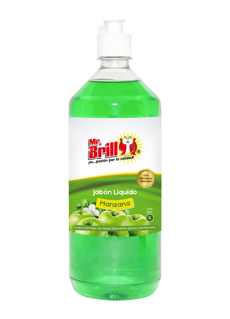 Jabón Liquido Manzana - Mr Brillo Peru