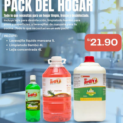 PACK DEL HOGAR - Mr Brillo Peru