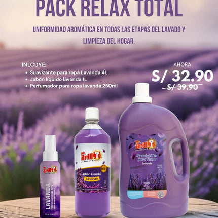 PACK RELAX TOTAL - Mr Brillo Peru